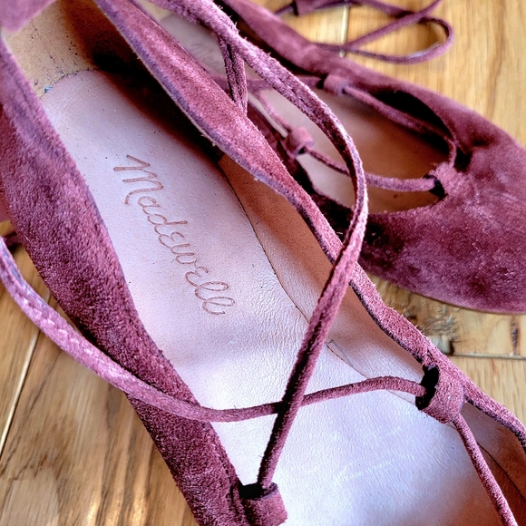 Madewell Inga lace up flats - Picture 4 of 9